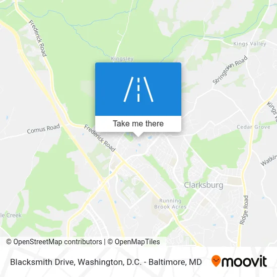 Blacksmith Drive map