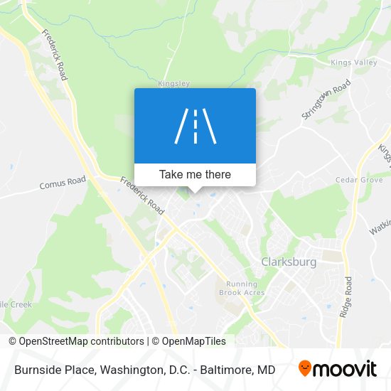 Burnside Place map
