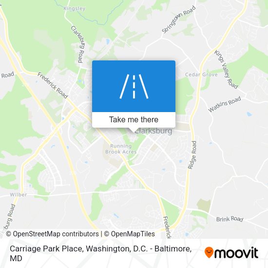 Mapa de Carriage Park Place