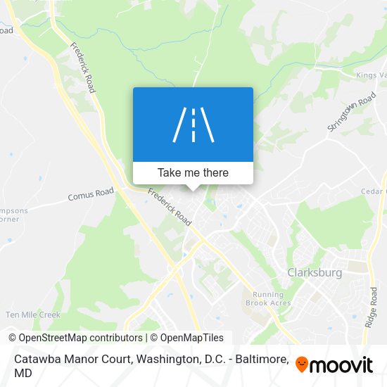 Mapa de Catawba Manor Court