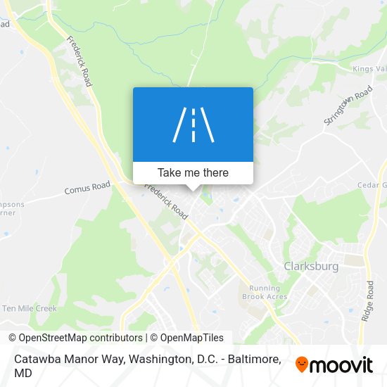 Mapa de Catawba Manor Way