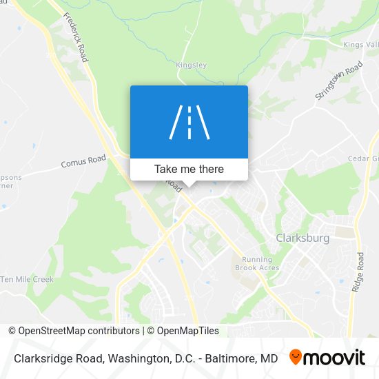 Mapa de Clarksridge Road