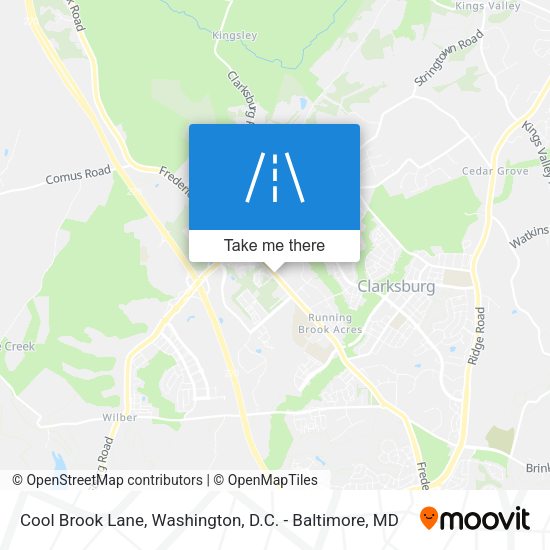 Mapa de Cool Brook Lane
