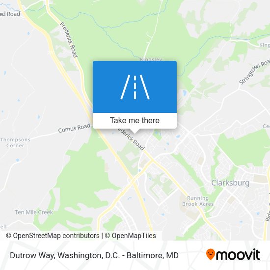 Dutrow Way map