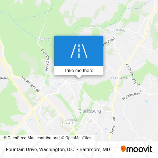 Fountain Drive map