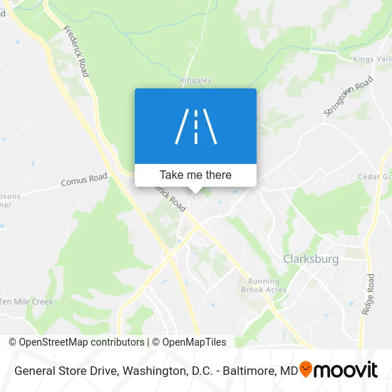 General Store Drive map