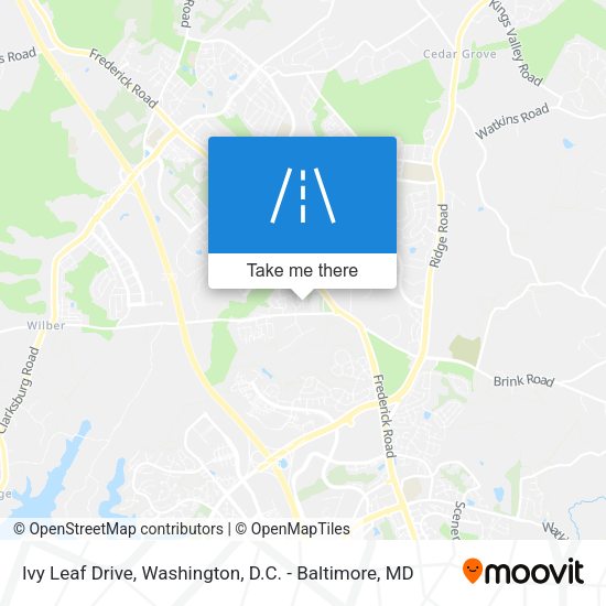 Ivy Leaf Drive map