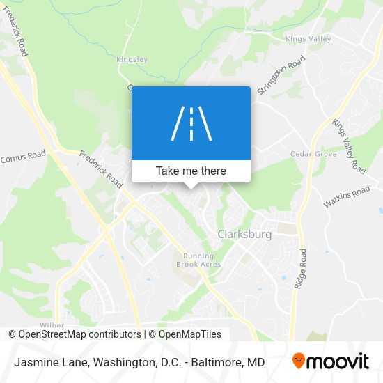 Jasmine Lane map
