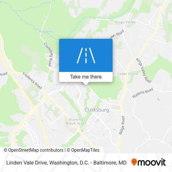 Linden Vale Drive map