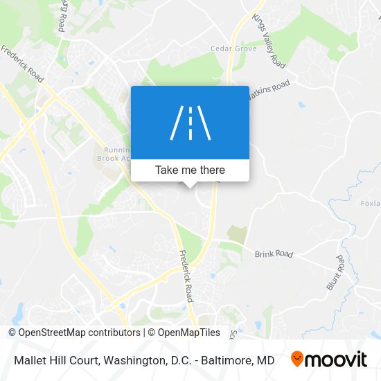 Mapa de Mallet Hill Court