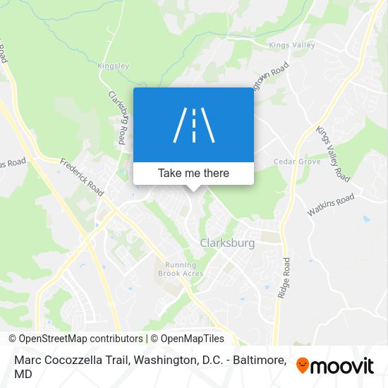 Marc Cocozzella Trail map