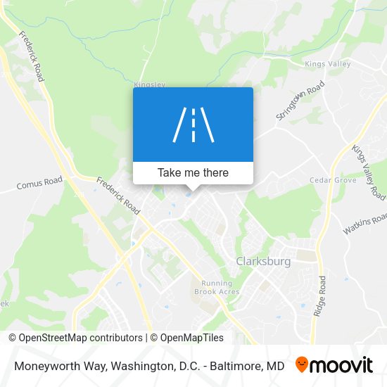 Moneyworth Way map