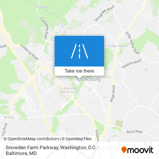 Mapa de Snowden Farm Parkway
