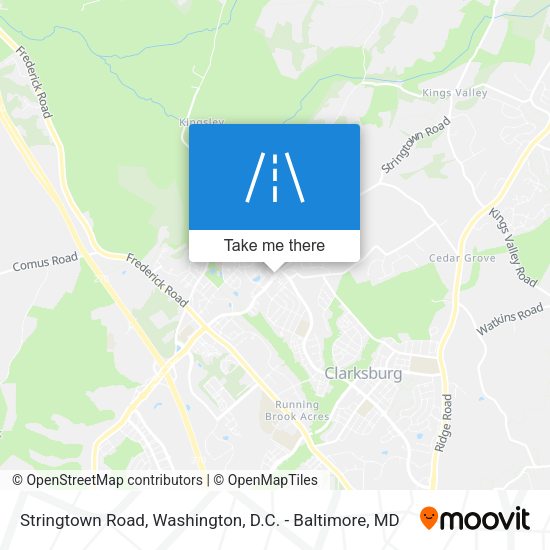 Stringtown Road map