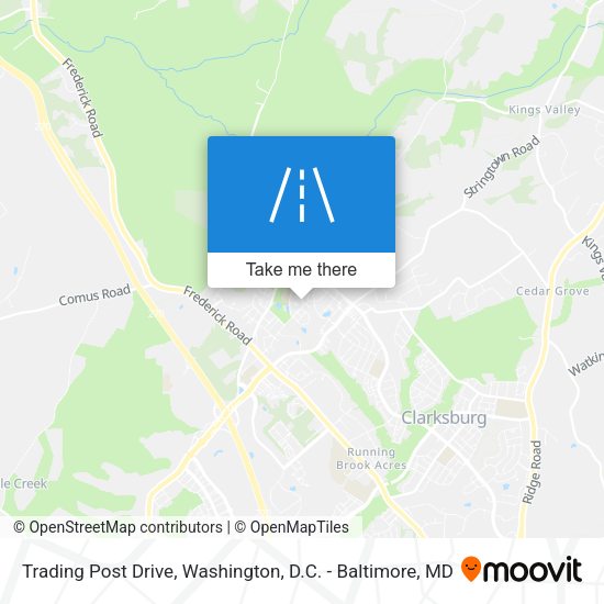 Mapa de Trading Post Drive
