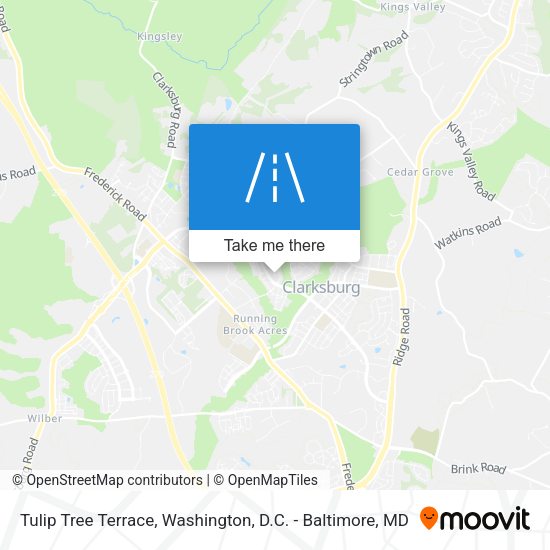 Mapa de Tulip Tree Terrace