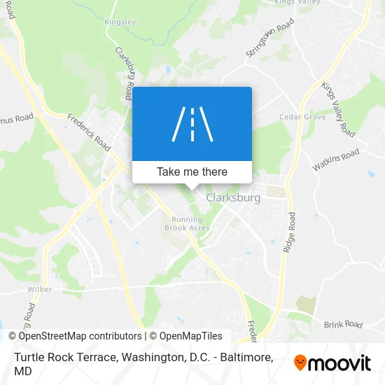 Turtle Rock Terrace map