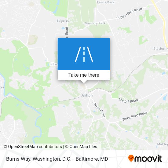 Mapa de Burns Way