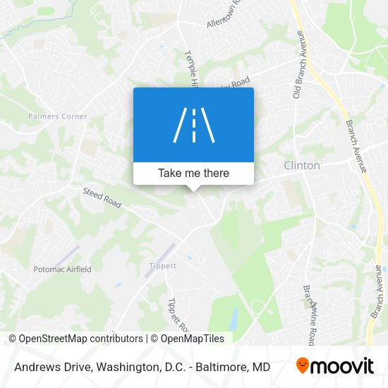 Mapa de Andrews Drive