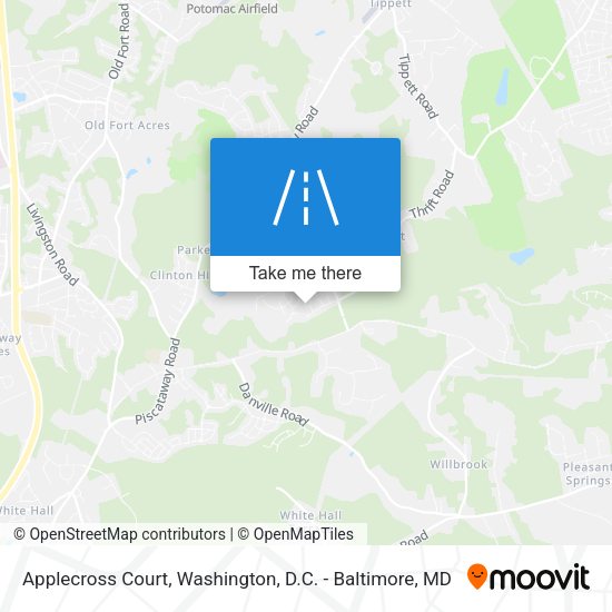 Mapa de Applecross Court