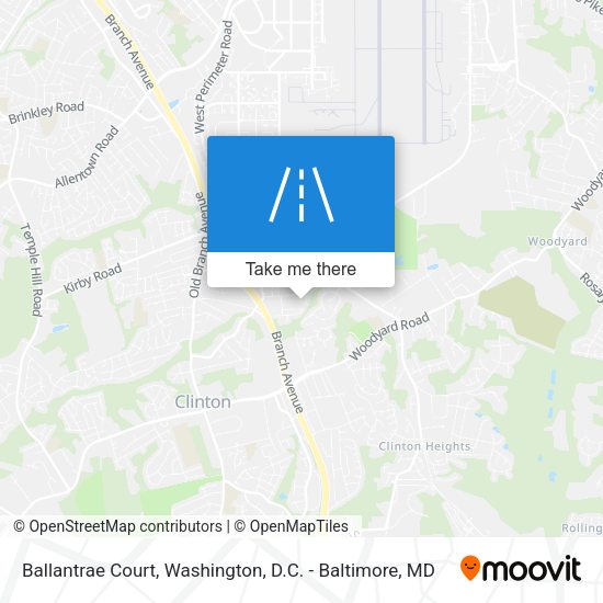 Mapa de Ballantrae Court