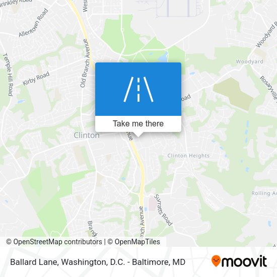 Mapa de Ballard Lane