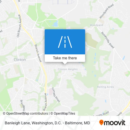 Banleigh Lane map