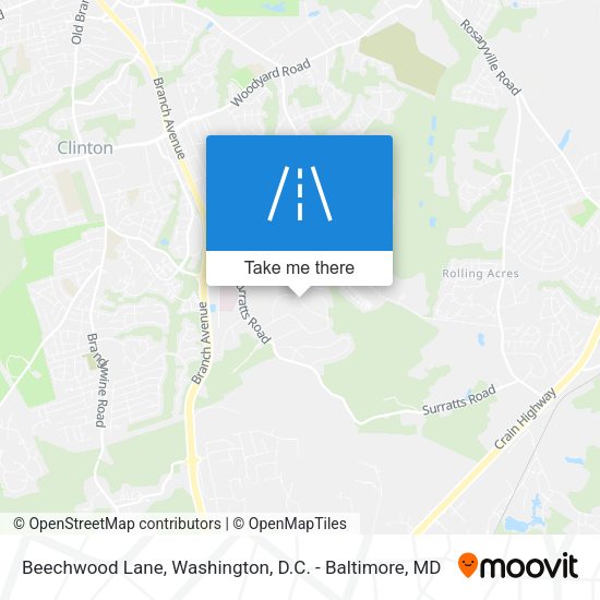Mapa de Beechwood Lane