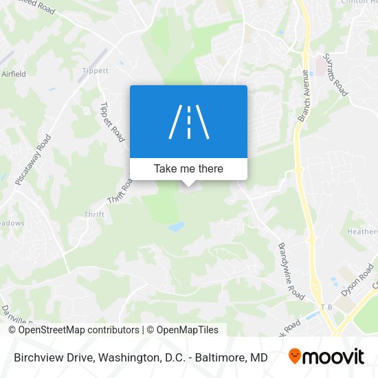 Birchview Drive map