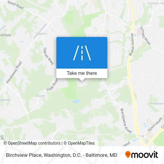 Birchview Place map