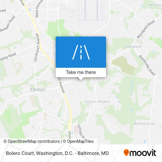 Bolero Court map