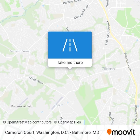 Cameron Court map