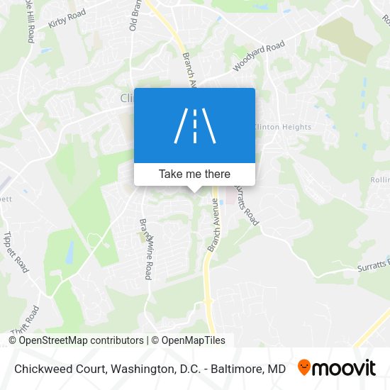 Chickweed Court map
