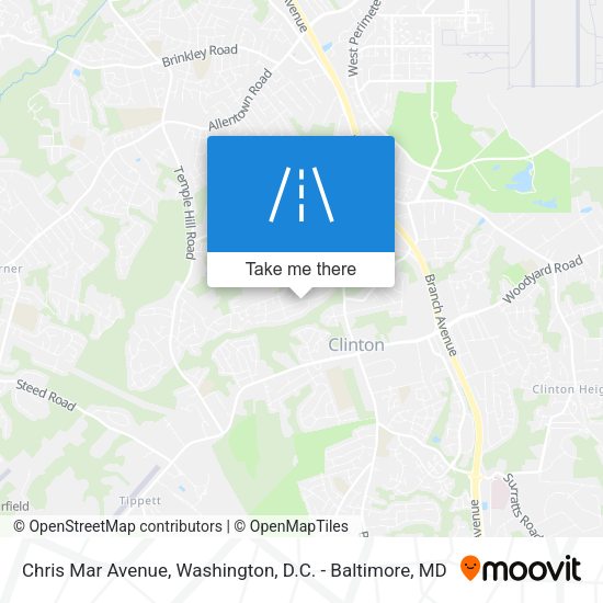 Mapa de Chris Mar Avenue