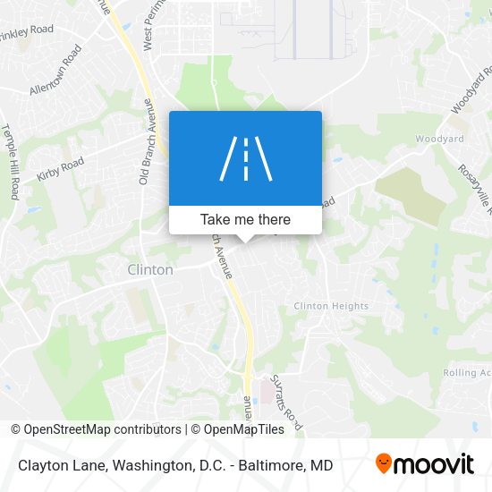 Mapa de Clayton Lane