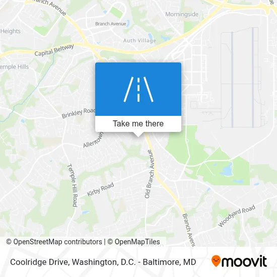 Coolridge Drive map