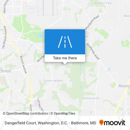 Dangerfield Court map