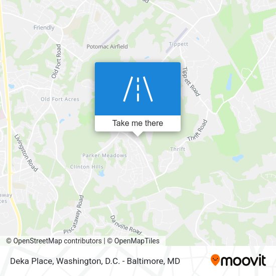 Mapa de Deka Place