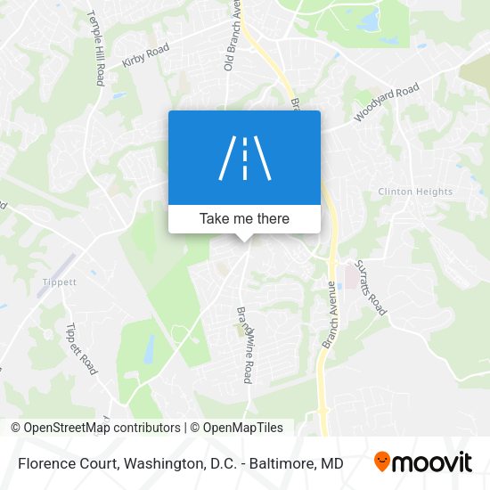 Florence Court map