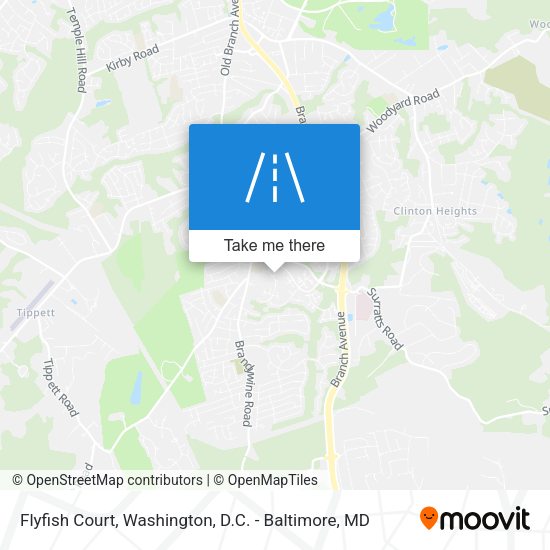 Flyfish Court map