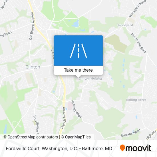Fordsville Court map