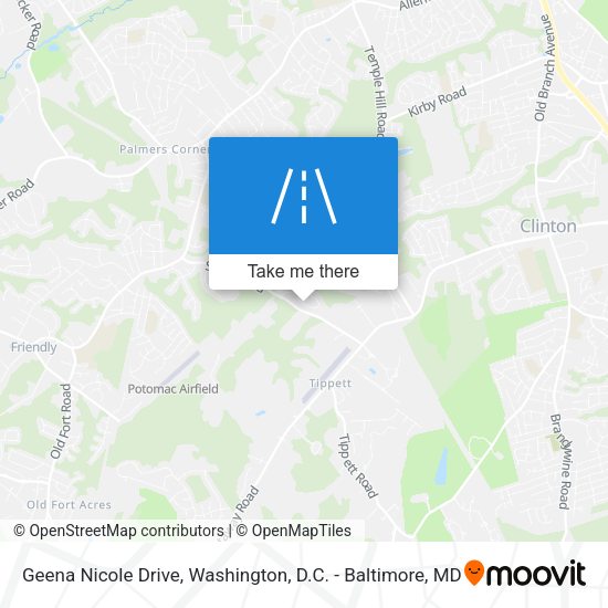 Geena Nicole Drive map