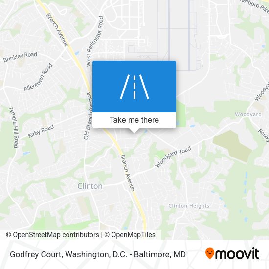 Mapa de Godfrey Court
