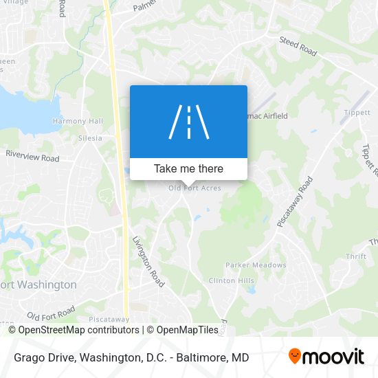 Grago Drive map