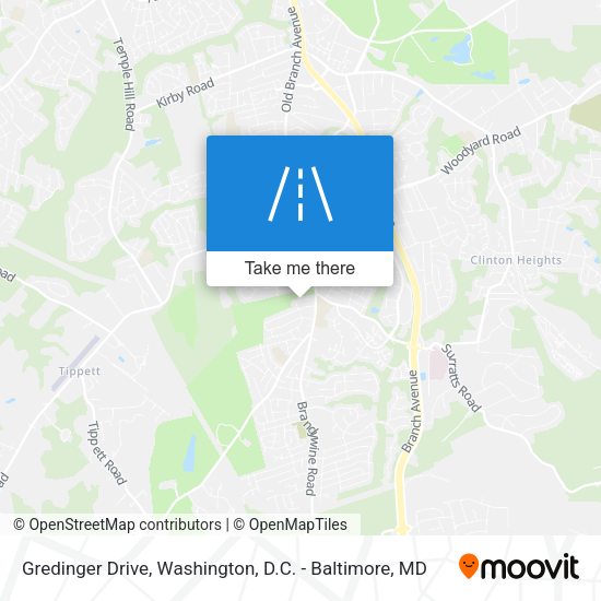Mapa de Gredinger Drive