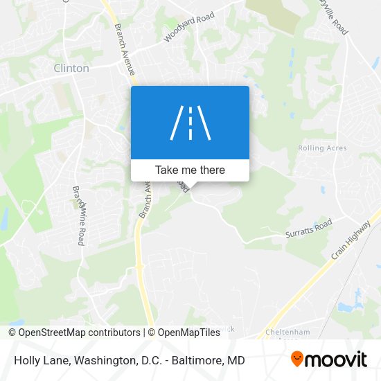 Mapa de Holly Lane
