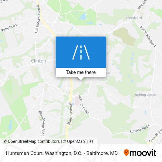Mapa de Huntsman Court