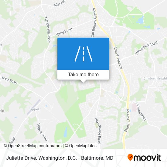 Juliette Drive map