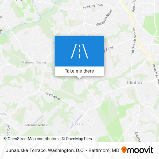 Junaluska Terrace map
