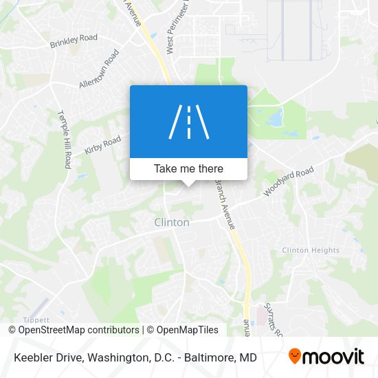 Keebler Drive map